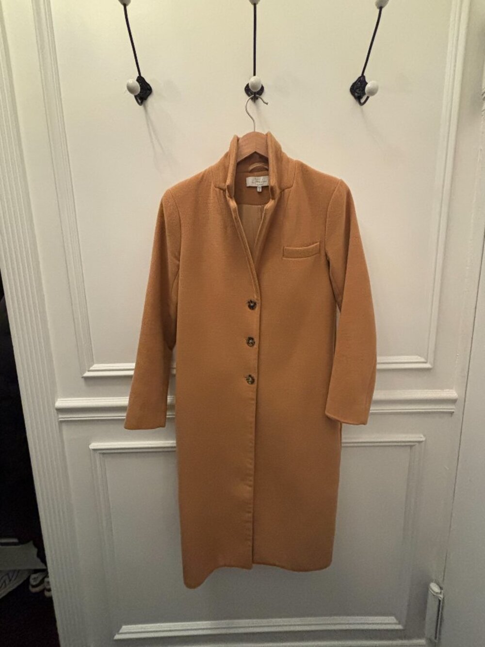 L'Academie Camel Coat (size XS)